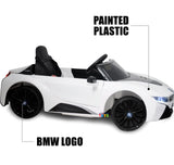 Licensed BMW 12V RC Ride-On Coupe for Kids with MP3 Player - Available in Multiple Colors