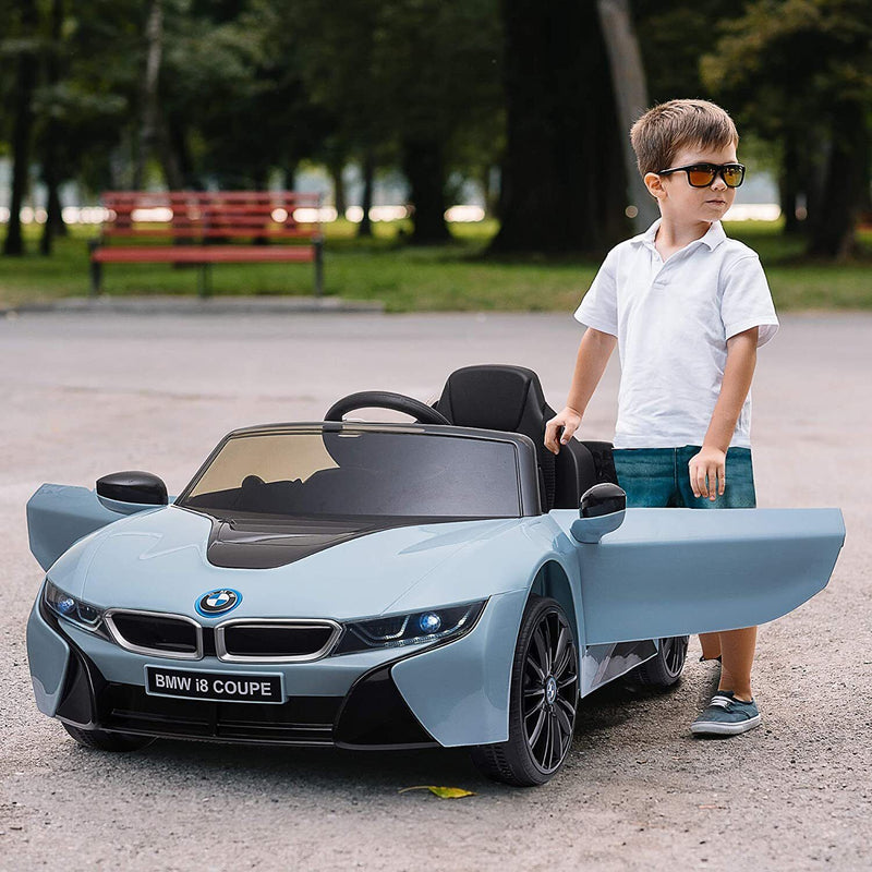 Licensed BMW i8 Electric Ride-On Car for Kids with Remote Control - 12V Powered Vehicle