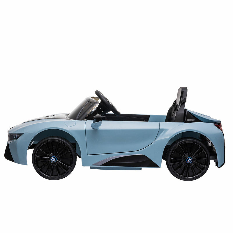 Licensed BMW i8 Electric Ride-On Car for Kids with Remote Control - 12V Powered Vehicle
