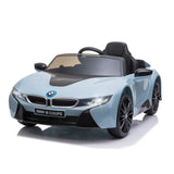 BMW i8 Style Kids Electric Ride-On Car with Remote Control and MP3 Player - 12V