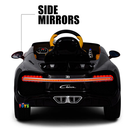 Licensed Bugatti R/C Car with Music, Leather Seat, and Multiple Color Options
