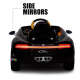 Licensed Bugatti R/C Car with Music, Leather Seat, and Multiple Color Options