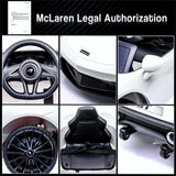 Licensed Electric Ride-On Toy Car for Kids with Remote Control and LED Headlights
