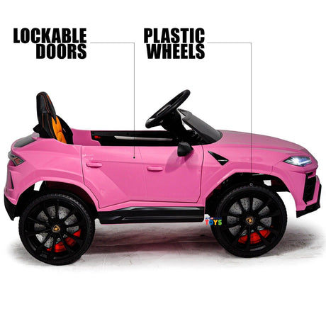 Licensed Lamborghini 12V Electric Ride-On Car for Kids with R/C and MP3 - Available in Multiple Colors