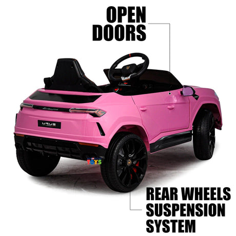 Licensed Lamborghini 12V Electric Ride-On Car for Kids with R/C and MP3 - Available in Multiple Colors