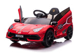 Licensed Lamborghini 12V Ride-On Car with Parental Remote Control and 3 Adjustable Speeds