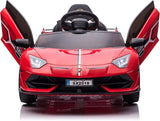 Licensed Lamborghini 12V Ride-On Car with Parental Remote Control and 3 Adjustable Speeds