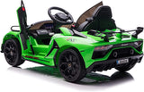 Licensed Lamborghini 12V Ride-On Car with Parental Remote Control and 3 Adjustable Speeds