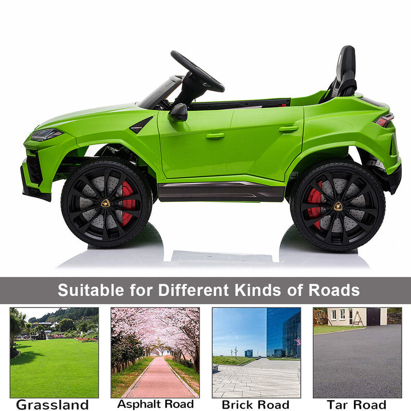 Rev up the Fun with the Lamborghini Urus 12V Electric Ride-On Car for Kids - Remote Controlled!