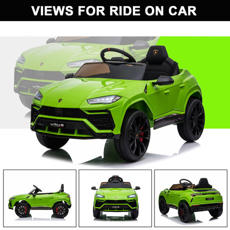 Licensed Lamborghini 12V Ride On Car with Remote Control and LED Headlights