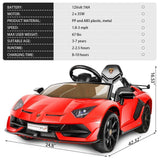 12V Licensed Lamborghini Ride on Car for Kids with Remote Control, MP3, AUX & USB??