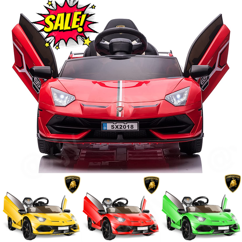 Licensed Lamborghini Aventador Ride-On Car Toy with Remote Control - Perfect Gift for Kids ??