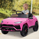 Licensed Lamborghini Electric Car for Kids with Remote Control and 4 Wheels