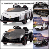 Licensed Lamborghini Electric Car for Kids with Remote Control - Perfect Gift for Young Drivers!