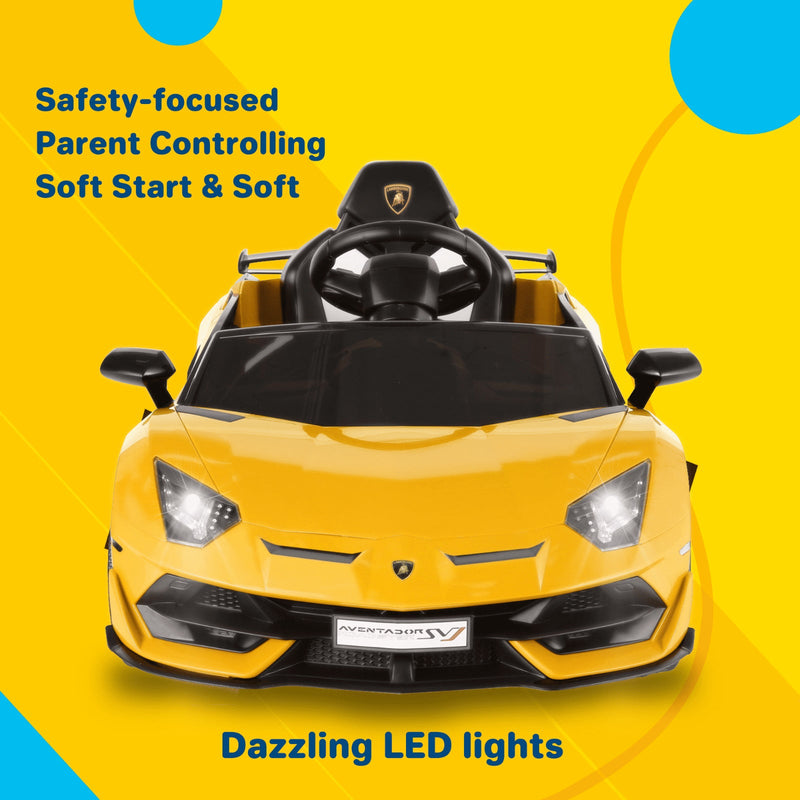 Licensed Lamborghini Electric Ride-On Car for Kids - Perfect Xmas Gift for Boys and Girls