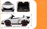Licensed Lamborghini Veneno 12V Electric Ride-On Car for Kids with Remote Control
