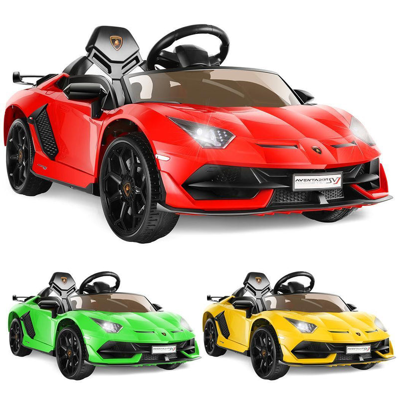 Licensed Lamborghini Electric Ride-On Car with Remote Control - Perfect for Sports Toy Enthusiasts!