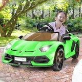 Lamborghini Licensed Electric Ride On Car with Remote Control - Perfect for Sports Toy Enthusiasts!