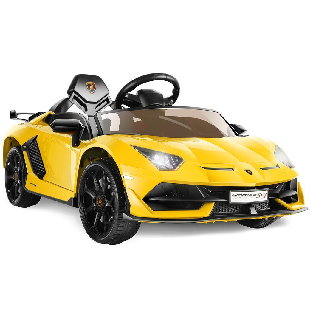 Lamborghini Licensed Electric Ride On Car with Remote Control - Perfect for Sports Toy Enthusiasts!