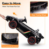 Licensed Lamborghini 2-Seater Electric Ride-On Car for Kids with Remote Control - 12V