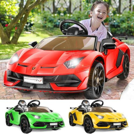 12V Lamborghini Kids Electric Ride On Car with Remote Control, MP3 Player, and LED Lights - Hot Item!