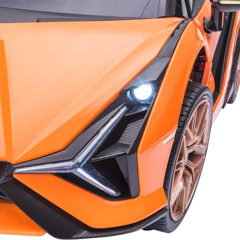 Licensed Lamborghini Sian 12V Kids Ride On Car with Remote Control - Battery Powered Toy for Endless Fun!