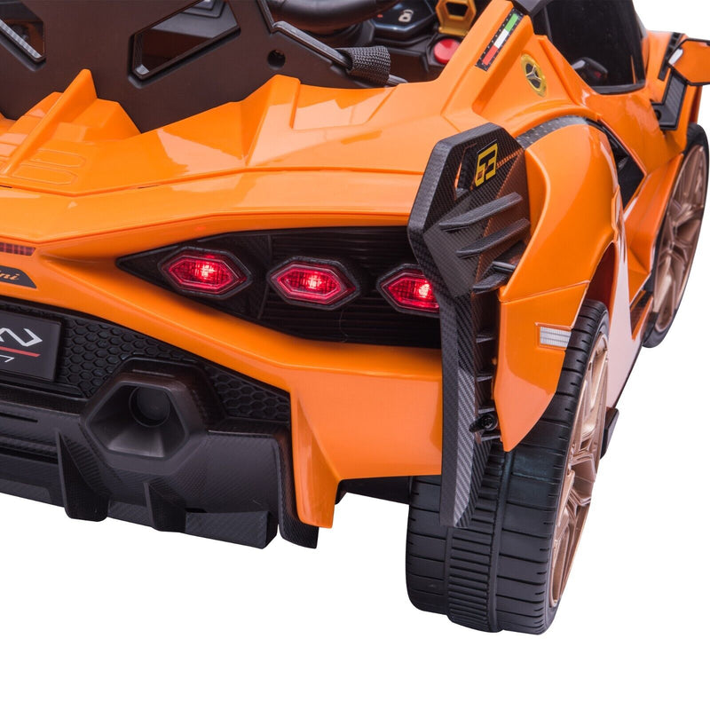 Licensed Lamborghini Sian 12V Kids Ride On Car with Remote Control - Battery Powered Toy for Endless Fun!
