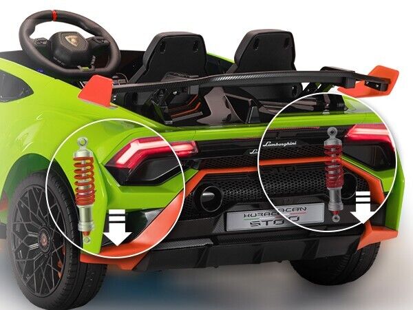 Licensed Lamborghini STO Electric Ride-On Car for Kids with Remote Control - 12V