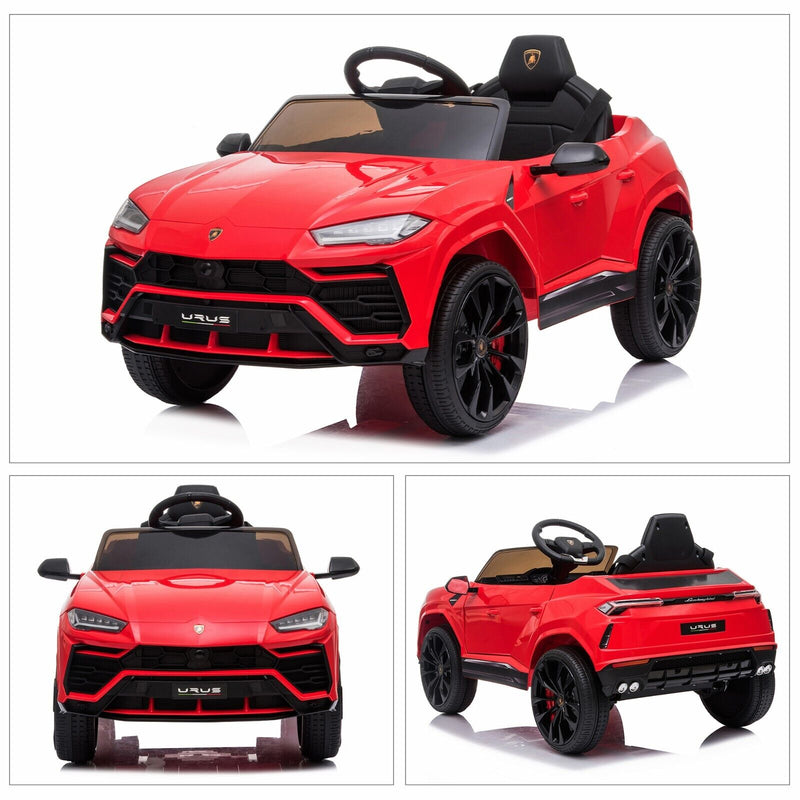 Licensed Lamborghini Urus SUV Ride-On Car for Kids with Remote Control and MP3 Player - 12V