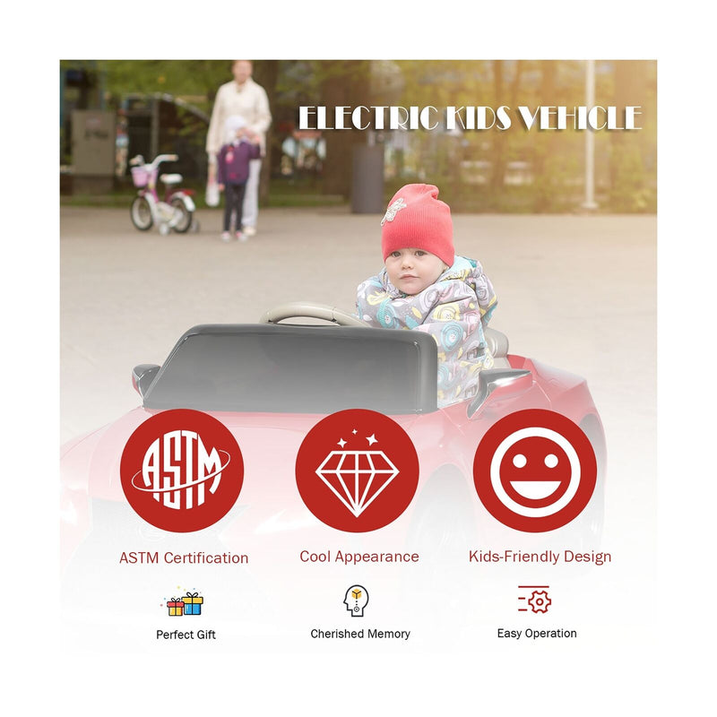 Licensed Lexus LC500 12V Electric Ride-On Car with Remote Control for Kids