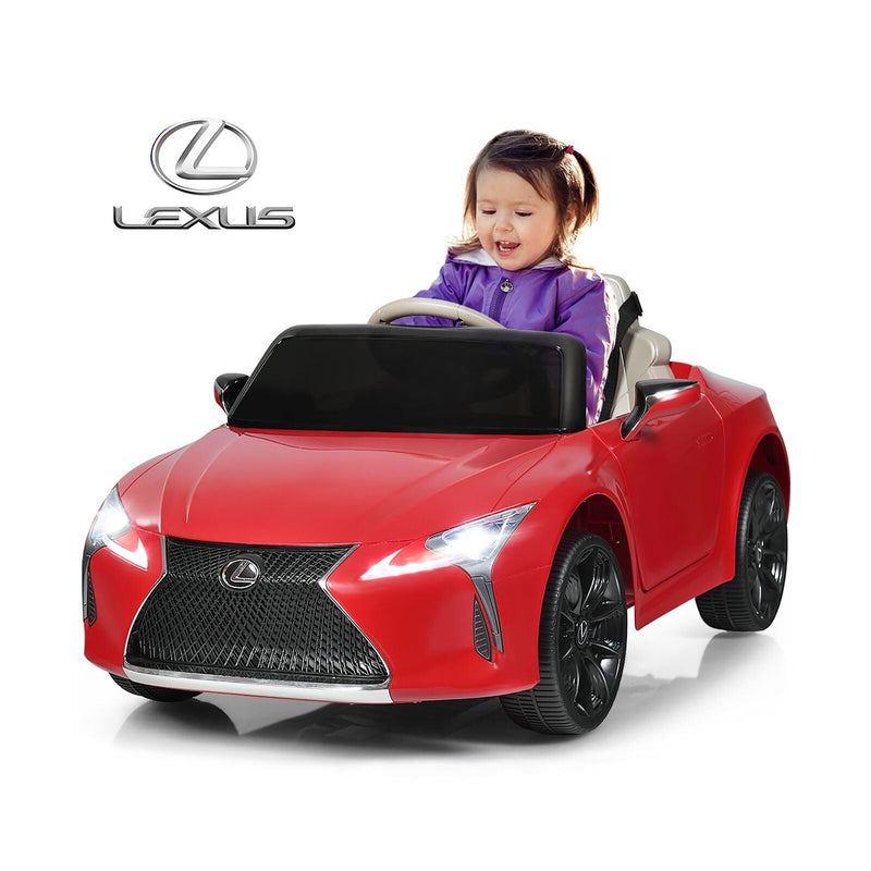 Licensed Lexus LC500 12V Electric Ride-On Car with Remote Control for Kids
