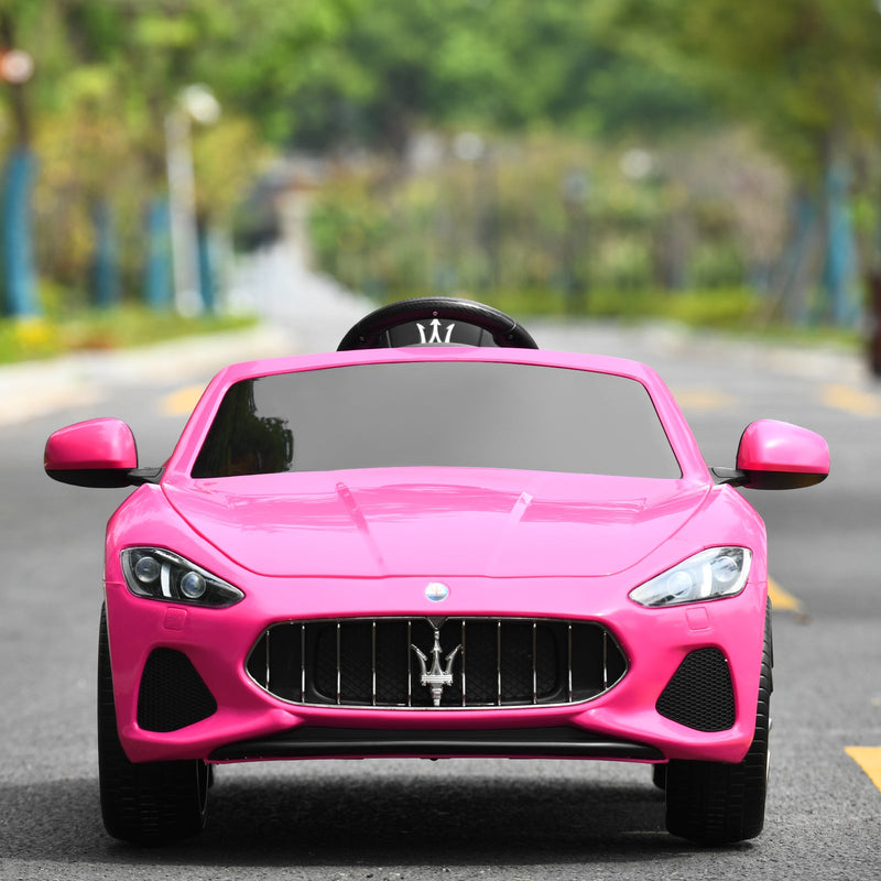 Licensed Maserati GranCabrio 12V Ride On Car with Remote Control and Music for Kids