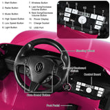 Licensed Maserati GranCabrio 12V Ride On Car with Remote Control and Music for Kids