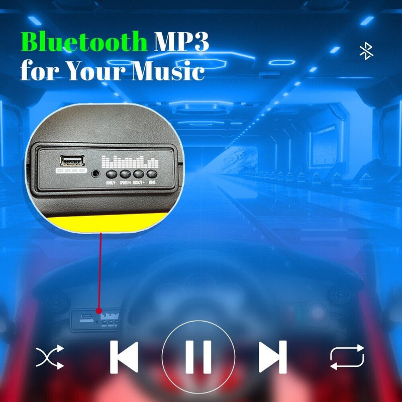 Licensed Mazda 12V Ride-On Car for Kids with Remote Control and LED Lights