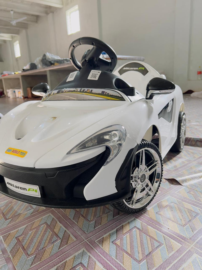 Licensed McLaren 1-Seater Electric Ride-On Car for Kids - Battery Powered