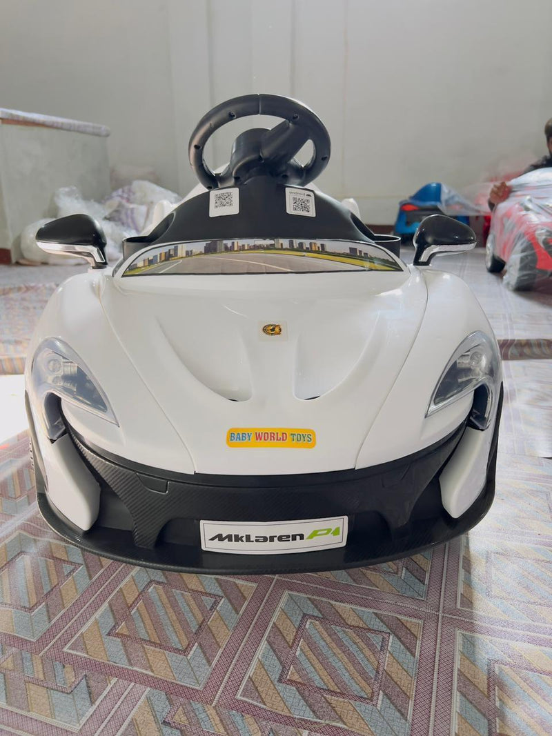 Licensed McLaren 1-Seater Electric Ride-On Car for Kids - Battery Powered