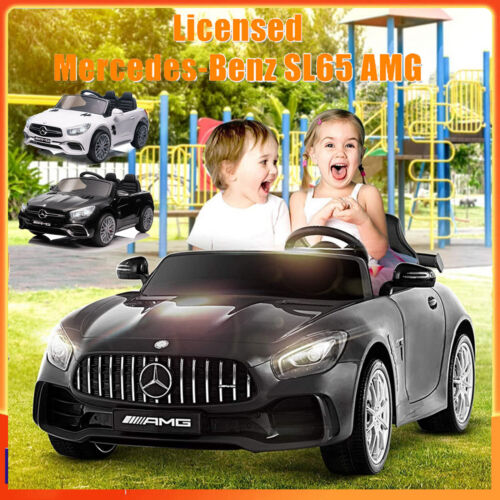 Licensed Mercedes Benz 12V Electric Ride On Car for Kids with Remote Control