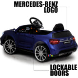 Licensed Mercedes-Benz 12V Kids Ride On Car with R/C and MP3 Music - Available in Multiple Colors