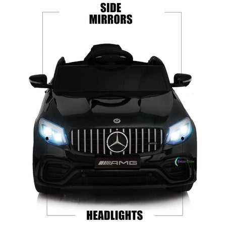 Licensed Mercedes-Benz 12V One Seater Car with R/C and MP3 - Available in Multiple Colors