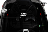Licensed Mercedes-Benz 12V One Seater Car with R/C and MP3 - Available in Multiple Colors