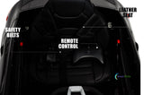 Licensed Mercedes-Benz 12V One Seater Car with R/C and MP3 - Available in Multiple Colors