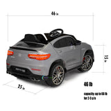 Licensed Mercedes-Benz 12V One Seater Car with R/C and MP3 - Available in Multiple Colors