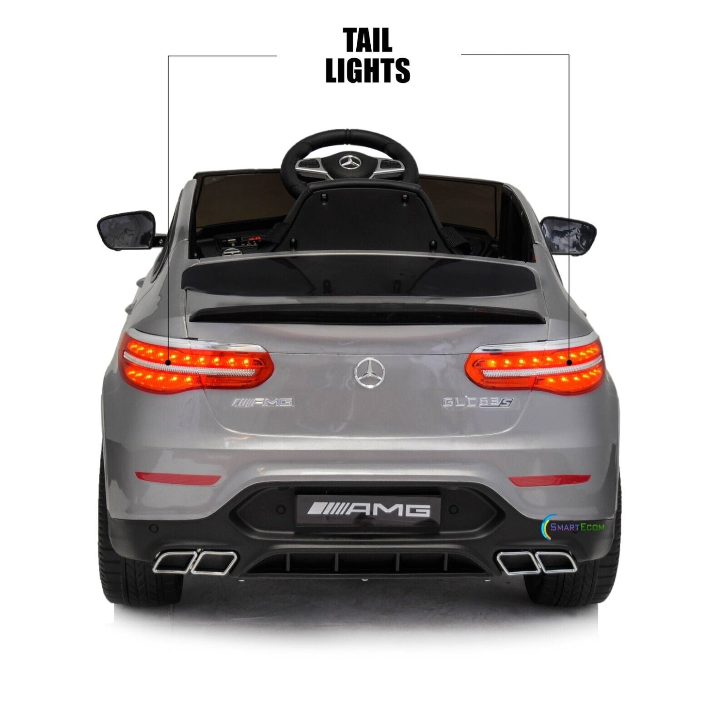 Licensed Mercedes-Benz 12V One Seater Car with R/C and MP3 - Available in Multiple Colors