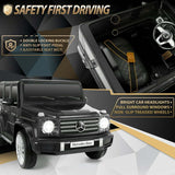 Licensed Mercedes-Benz SUV Electric Ride-On Car for Kids with Remote Control - 12V