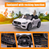 Licensed Mercedes-Benz 2 Seater Electric Ride-On Car for Kids with Remote Control