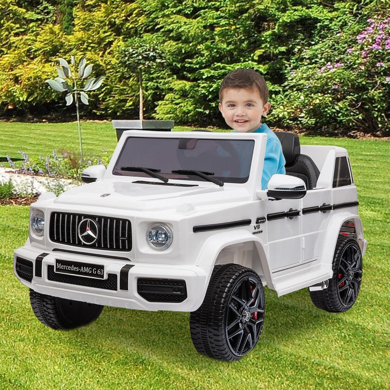 Licensed Mercedes Benz AMG Electric SUV Ride-On Car for Kids with Remote Control - 12V