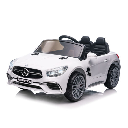 Licensed Mercedes Benz AMG SL65 Electric Ride-On Car for Kids with Remote Control - 12V USA Edition