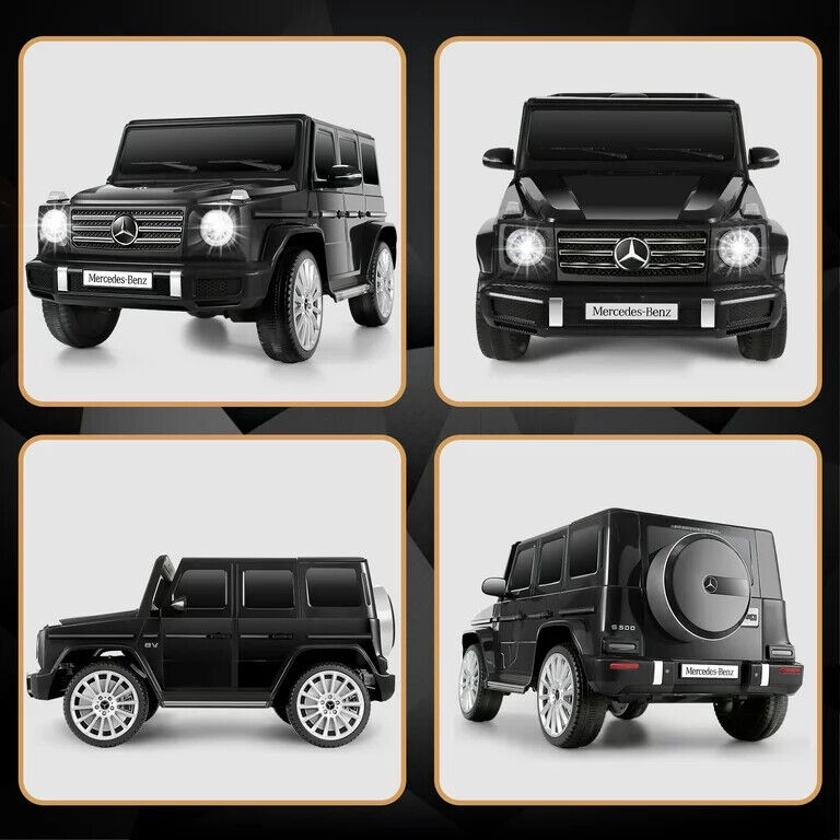 Licensed Mercedes-Benz G500 4WD Battery Powered Ride-On Car for Kids (12V)