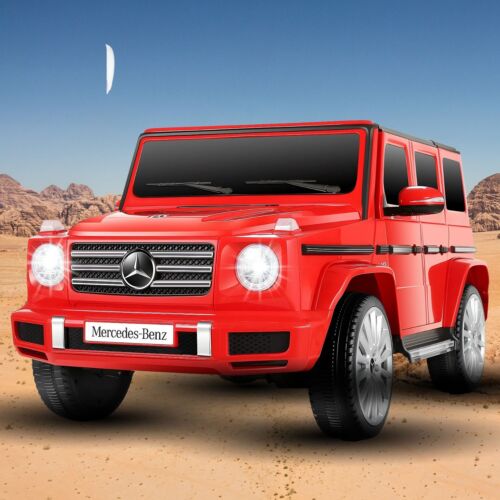 Licensed Mercedes Benz G500 4WD Electric Ride-On Car for Kids with Remote Control and MP3 Player