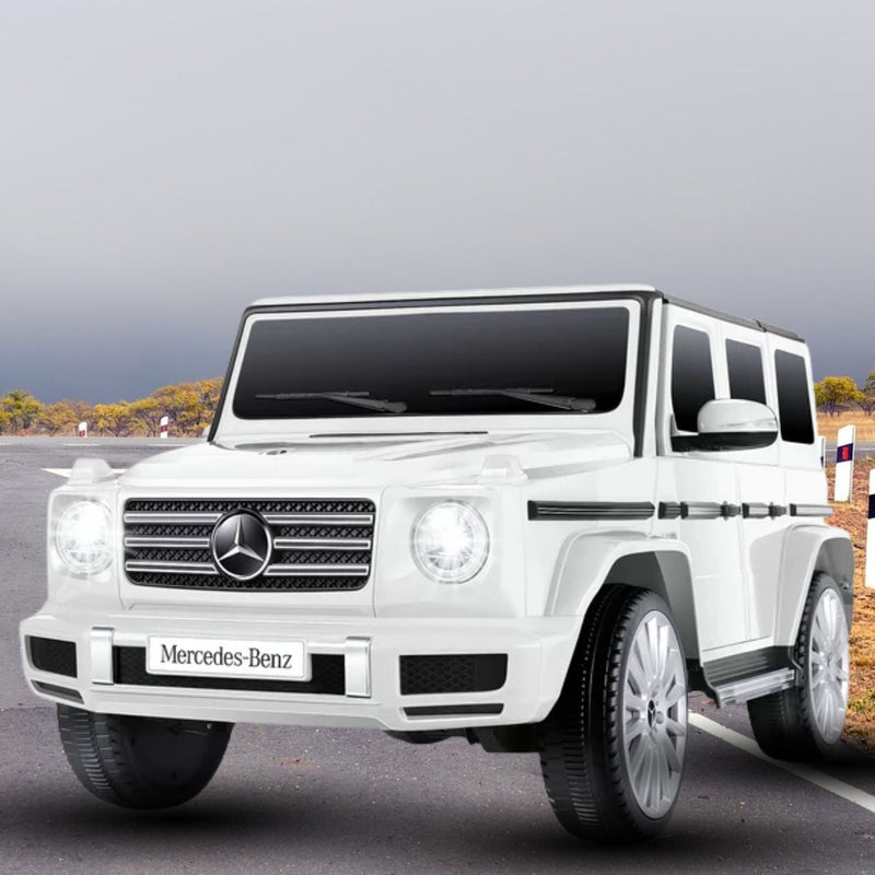 Licensed Mercedes Benz G500 4WD Electric Ride-On Car for Kids with Remote Control and MP3 Player